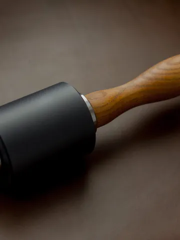 Leather Craft Maul: 750g Nylon Embossing Hammer with Oak Handle