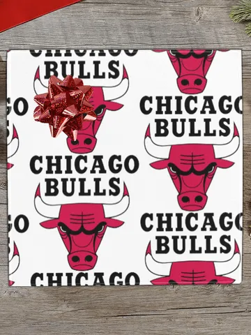Chicago Bulls Gift Wrapping Paper $24.97