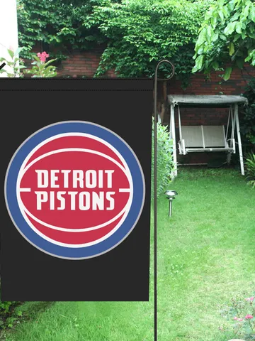 Pistons Garden Flag (Two Sides Printing, without Flagpole) $24.97
