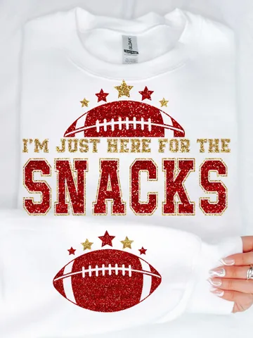 I'm Just Here For The Snacks PNG, Halftime PNG, Football PNG, Funny Football Png, Team Halftime Png, Team Halftime Png, Kansas png $3.72