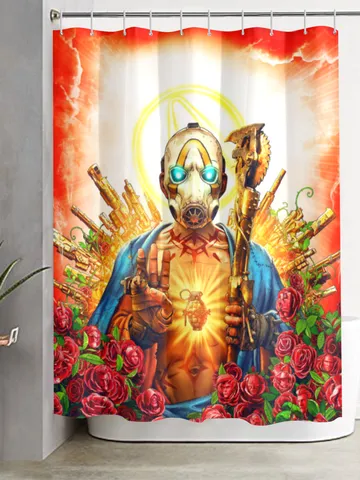 Borderlands Shower Curtain $48.00