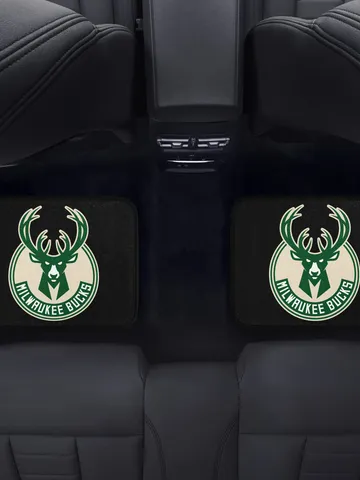 Milwaukee Bucks Back Car Floor Mats Set of 2 $54.00
