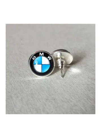 BMW earrings studs, BMW Logo, BMW Earrings, BMW Accessories gift $35.89