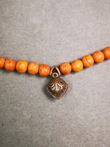 Gandhanra Handmade Buddhist Mala Counter Clip,Bum Counter Clip for Prayer Beads,Drashi Lhamo Shape,Mala Accessories $19.99