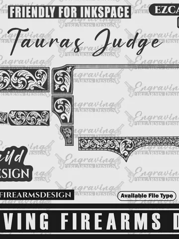 Engraving Firearms Design Tauras Judge Scroll Work $69.99