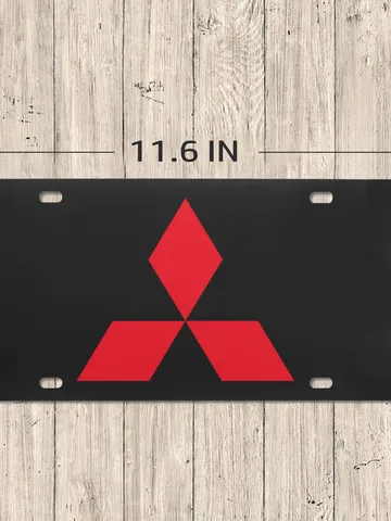 Mitsubishi License Plate $36.00