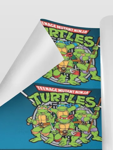 Ninja Turtles Gift Wrapping Paper 58"x 23" (1 Roll) $24.97