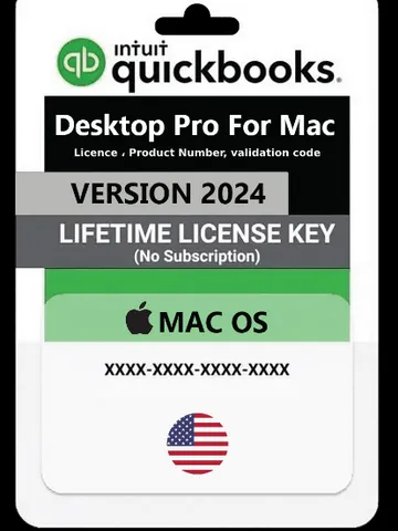 QuickBooks Desktop Pro 2024 Mac Lifetime License