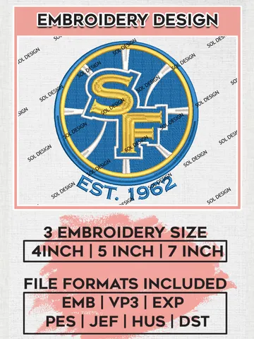 NBA Golden State Warriors Est 1962 Machine Embroidery Designs, Golden State Warriors Embroidery Design Files, NBA Logo Machine Embroidery, NBA Embroidery Design, Digital Download