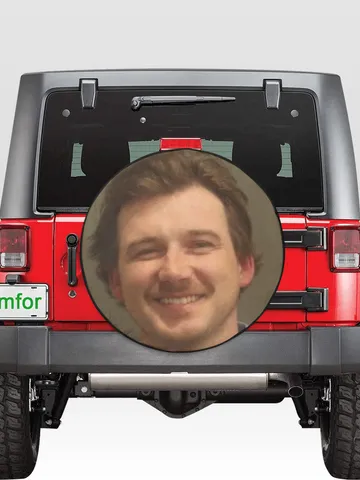 Morgan Wallen Mugshot Tire Cover $60.00