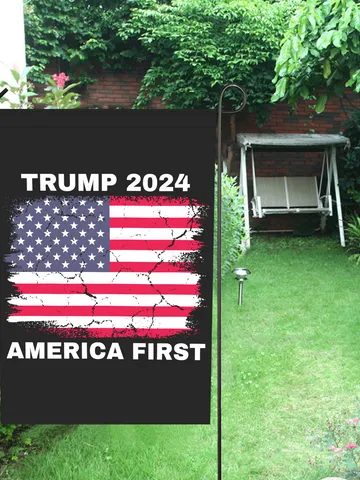Trump 2024 America First Garden Flag $30.00
