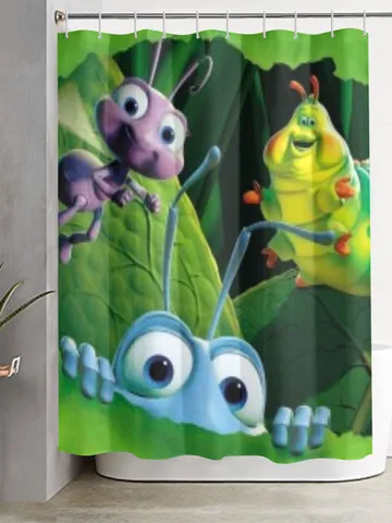 Bug's Life Shower Curtain $48.00