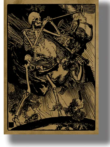 Death and Passions descend upon the World. $21.00