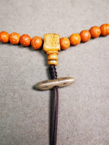 Gandhanra Handmade Tibetan Amulet,Vajra Pendant for Mala,Bag Hanging,0.98" × 0.24" $19.99