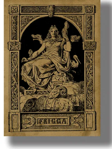 Scandinavian goddess Frigga. $21.00