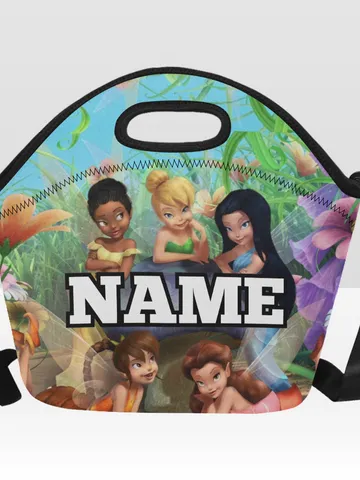 Custom NAME Tinker Bell Neoprene Lunch Bag, Lunch Box $36.00