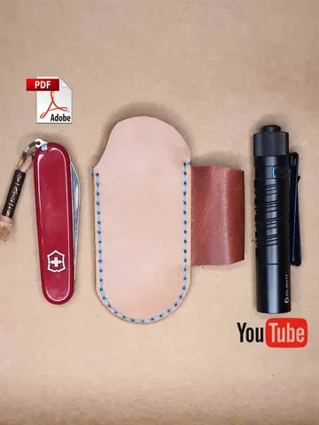 Victorinox, leather sheath, belt sheath, flash light, swiss, PDF Fast&Easy $7.00