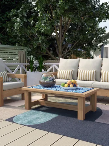 Patio Furniture Plans, Patterns, DIY, Modern Outdoor Sofa, Chair and Coffee Table $14.95