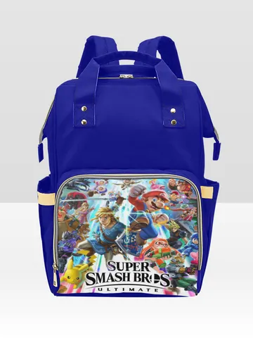 Super Smash Bros Diaper Bag Backpack $59.97