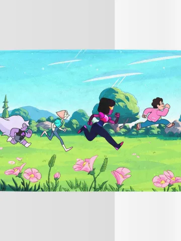 Steven Universe Blanket Lightweight Soft Microfiber Fleece $54.00