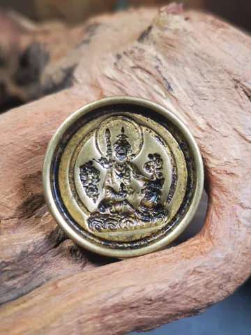 Gandhanra Old Tibetan Buddha Statue Tsa Tsa Mold,Guru Rinpoche,Padmasambhava,DIY Mould Tsha Tsha Statue $49.99