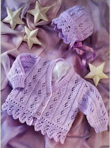 baby Cardigan, baby sweater, knitting baby cardigan, pdf $5.56