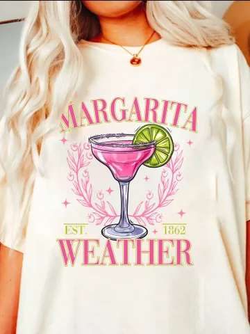 Margarita weather PNG, Digital Download, Sublimation, Sublimate, cocktail, drink, margarita, cinco de mayo, summer, trendy,social club $4.84