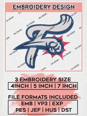 MiLB Reading Fightin Phils Embroidery Design Files, MiLB Reading Fightin Phils Logo, Minor League Baseball Logo Embroidery Designs, MiLB embroidery designs, Machine embroidery designs, Digital Download $6.99