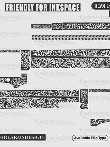 Rossi Cyclops Scroll Work Svg,lasercut,laserengraving,fiberlaser,engravingfiles,laserpattern,engravingdesign,engravingpattern,metalart $49.99