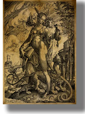 The personification of heresy and blasphemy. $21.00