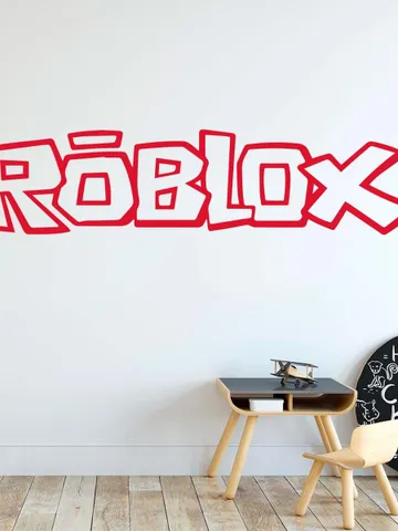 Roblox Sign Wall Decal Gamer Sticker for Playroom Decor, Perfect Gift for Roblox Fans, Birthday Party Backdrop Wall Art Kids Teens Bedroom $16.99