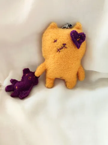 Keychain soft toy