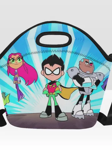 Teen Titans Neoprene Lunch Bag, Lunch Box $36.00
