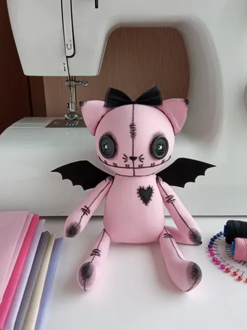 Handmade Cat Doll β Pink $63.00