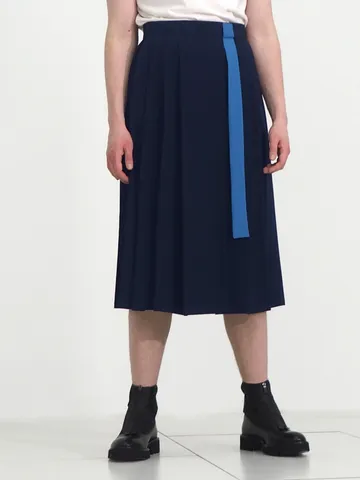 Men's Japanese style pleated skirt "So Boy" $110.00