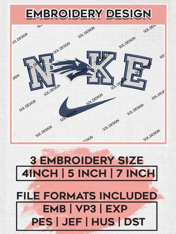 Nike Nevada Wolf Pack Machine Embroidery Design, NCAA Nevada Wolf Pack Embroidery Design Design files, NCAA Embroidery Designs, NCAA Machine Embroidery Designs, Digital Download