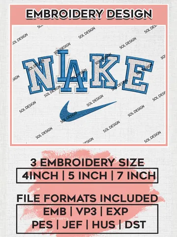 Nik.e Los Angeles Dodgers Team Logo Embroidery Design, MLB Team Embroidery files, Los Angeles Dodgers Baseball Team, MLB Dodgers Team, Digital Download $6.99