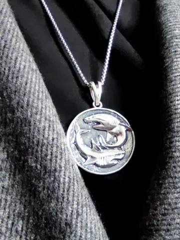 Sharks - Yin and Yang Pendant $85.00
