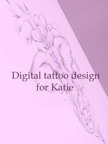 Tattoo Design Commission $55.00