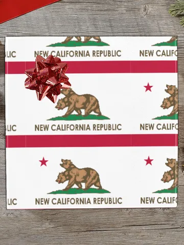Fallout New California Republic Gift Wrapping Paper $24.97