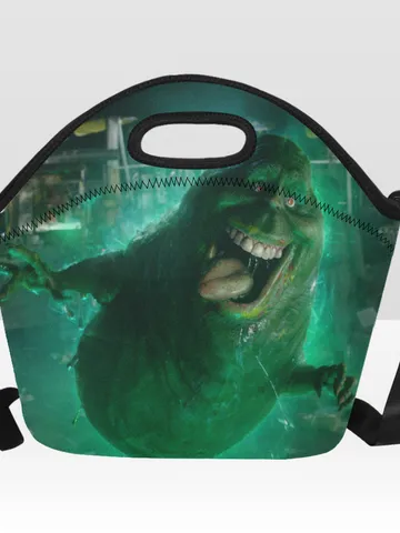 Ghostbusters Slimer Neoprene Lunch Bag, Lunch Box $36.00
