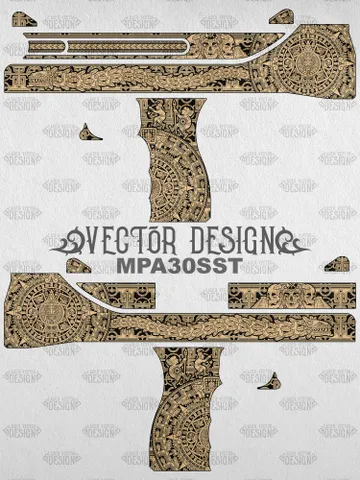 VECTOR DESIGN MPA30SST Aztec calendar $130.00