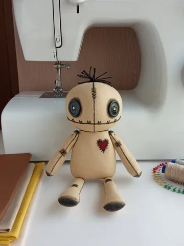 Handmade Voodoo Doll - Beige $63.00
