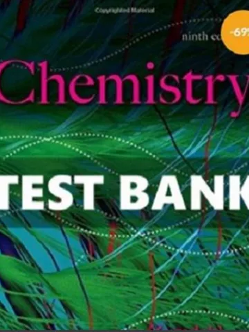 Test Bank For AP Chemistry Zumdahl 9th edition