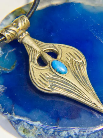 Amulet of Kynareth / The Elder Scrolls Cosplay / Skyrim cosplay / Kynareth necklace replica / Morrowind Oblivion pendant $48.00