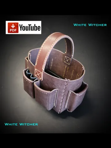 Leather pattern - Tool bag. NS17 $5.50