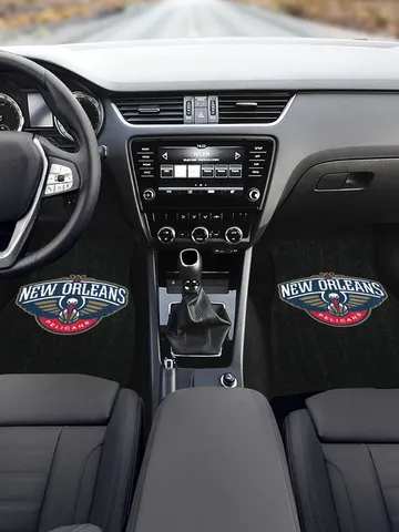 New Orleans Pelicans Front Car Floor Mats Set of 2 $69.97