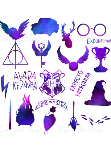 Wizard Clip Art,Wizarding school, Magic, Wizard stickers, Stickers for notebook, Magical clipart, Wizard clipart, Printable stickers $3.00