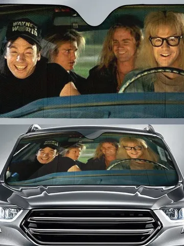 Wayne's World Car SunShade $39.97