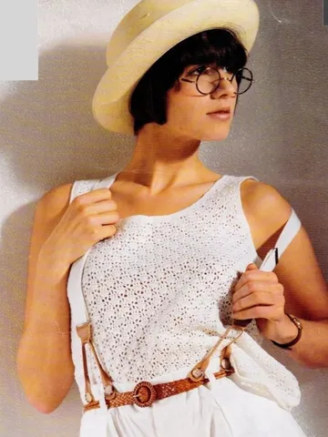 Top crochet pattern, lacy top women crochet , summer top crochet pattern $6.68